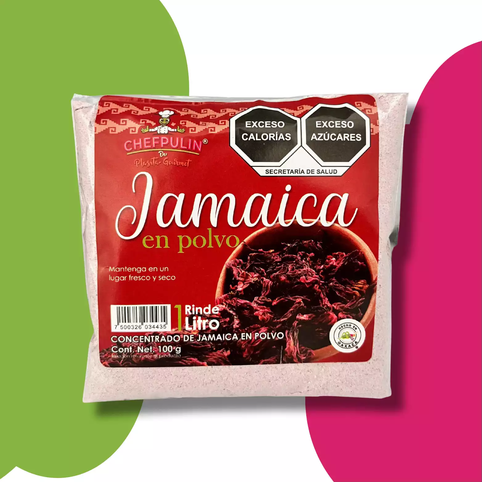 Jamaica en polvo 100g